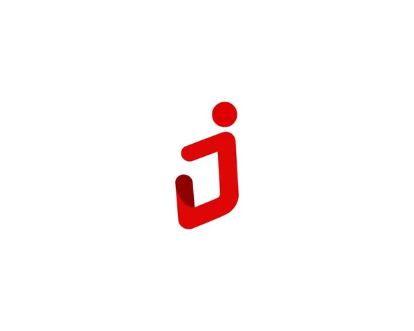 Літера Логотипу Стрибка — стоковий вектор