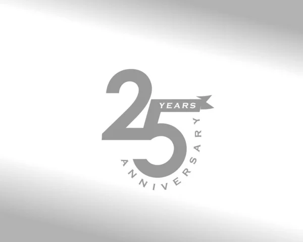 25周年标志 — 图库矢量图片