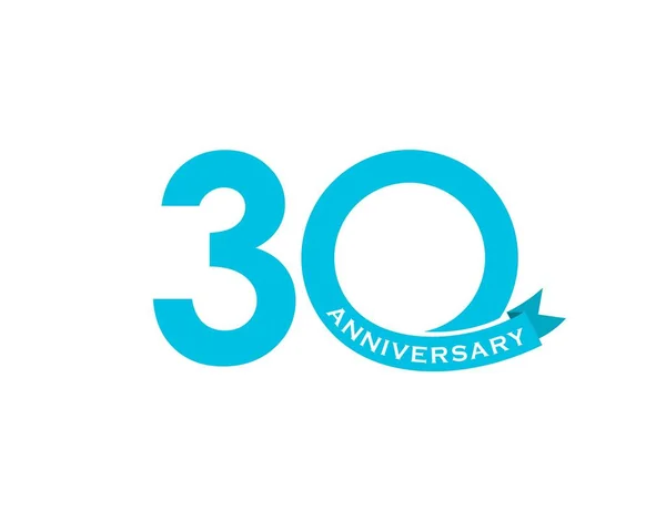 30. yıldönümü basit vektörü
