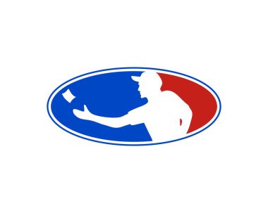 Cornhole Çemberi amblem logo vektörü