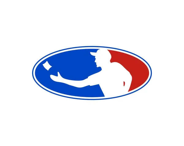 Cornhole Çemberi amblem logo vektörü