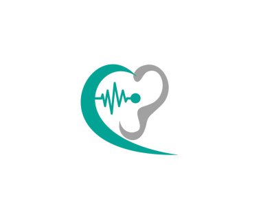 İşitme cihazını seviyorum basit logo