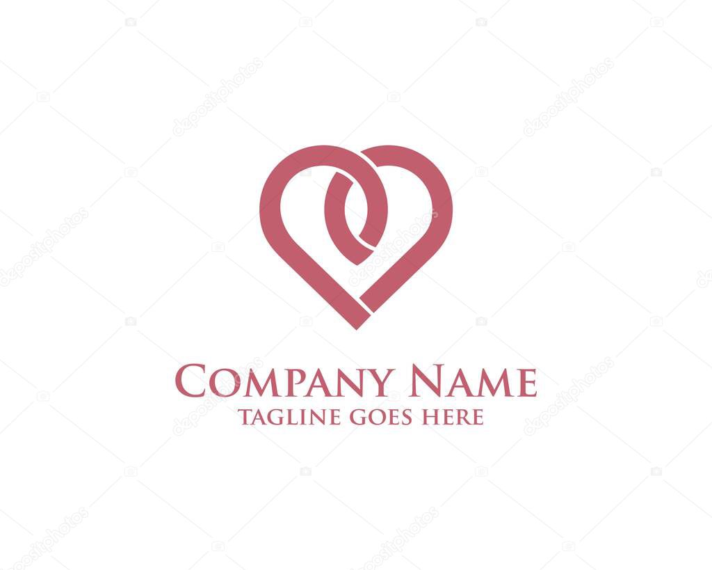 Love P simple logo