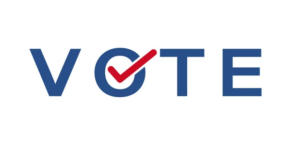 Голосуємо Президентські Вибори 2020 Американське Голосування Голосуючий Знак Шум Президент — стоковий вектор