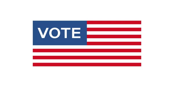 Vote Nous Élection Présidentielle 2020 Vote Américain Électeur Choisir Signe — Image vectorielle