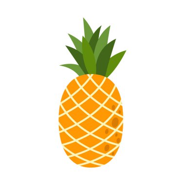 ananas vektör illüstrasyonu