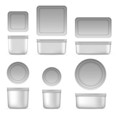 yoğurt kabı vektörü