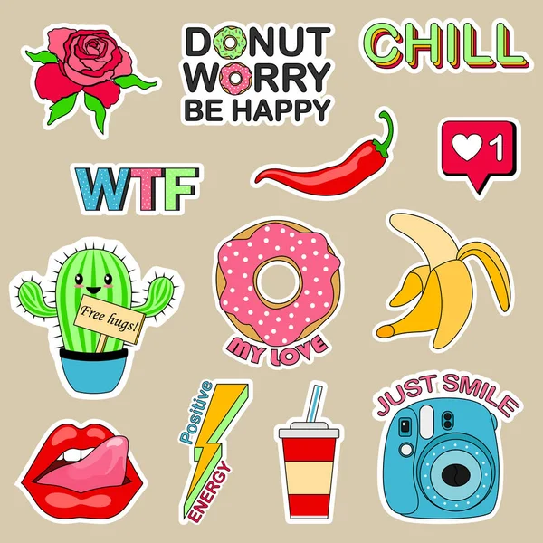 Bir ergen için çıkartmalar.