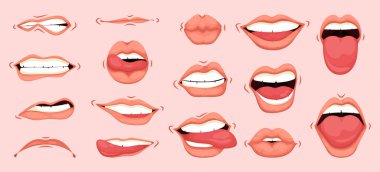 Ağız ifadeleri yüz ifadesi