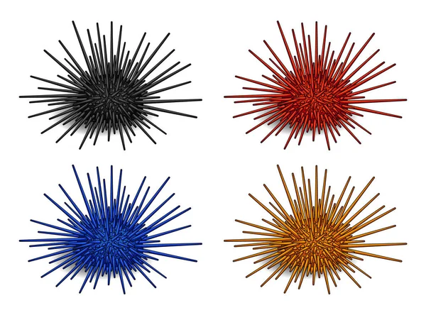 Вектор морского ежа — стоковый вектор