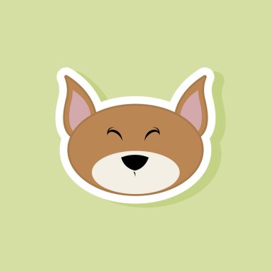 sevimli köpek yüz