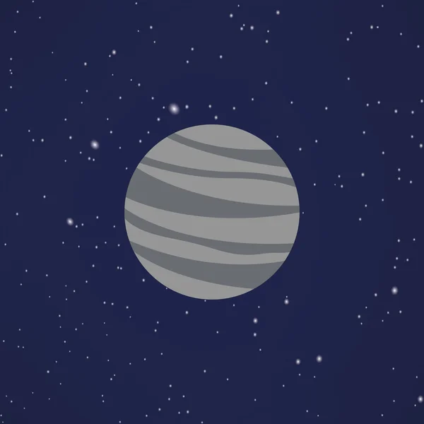 Streszczenie Cartoon planet — Wektor stockowy