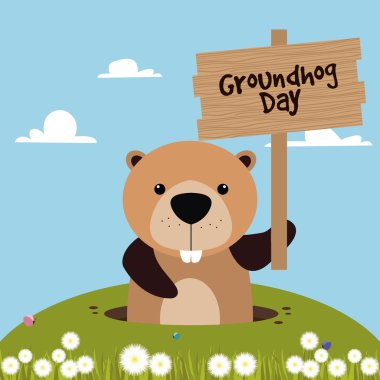 Groudhog gün arka plan