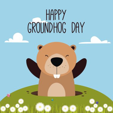 Groudhog gün arka plan