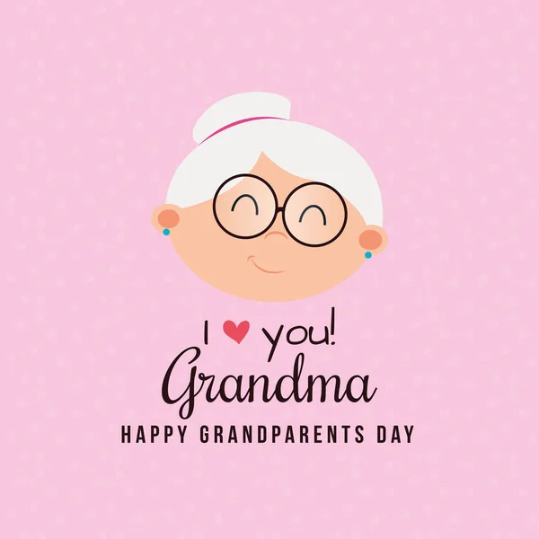 День счастливых дедушек и бабушек Лицензионные Стоковые Иллюстрации