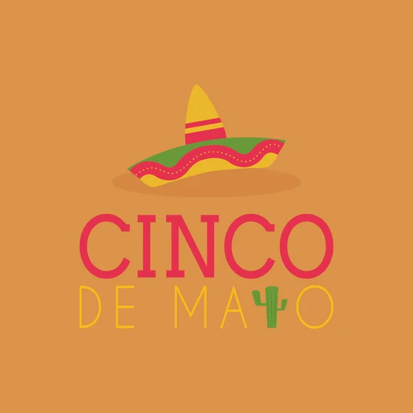 Cinco de mayo — Stock vektor