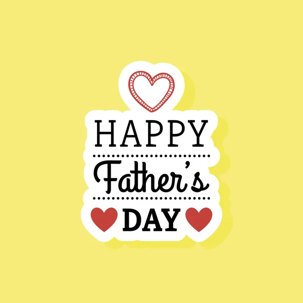 Happy Father Day — Stock Vector