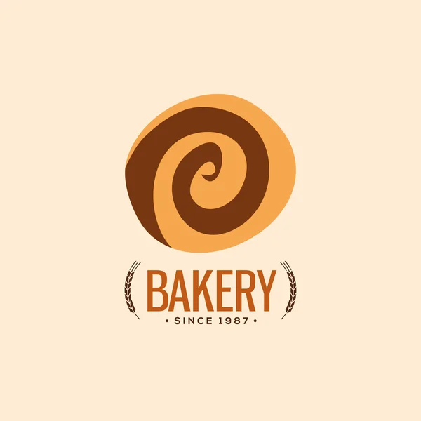 Delicious bakery label — Stock Vector