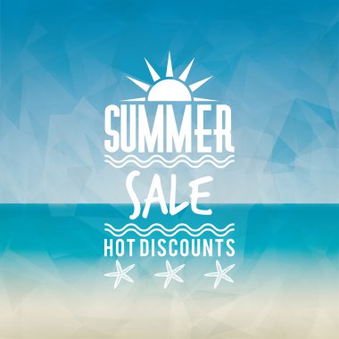 yaz indirimi etiketi