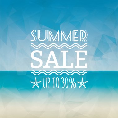 yaz indirimi etiketi