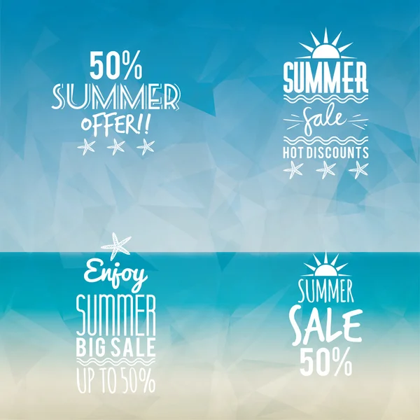 Yaz satış etiketleri