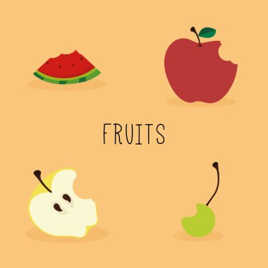 Soyut lezzetli meyve