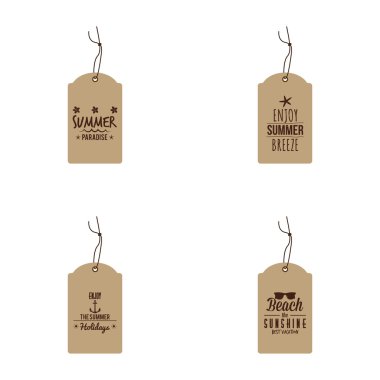 Özel yaz etiketleri