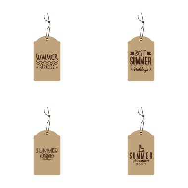 Özel yaz etiketleri