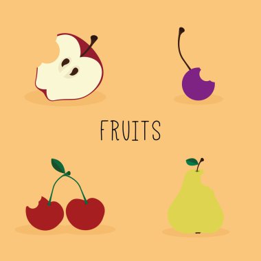 Soyut lezzetli meyve