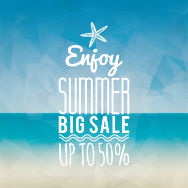 yaz indirimi etiketi