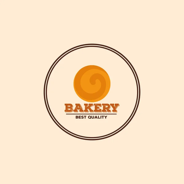 Läckra bageri etikett — Stock vektor