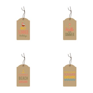 Özel yaz etiketleri