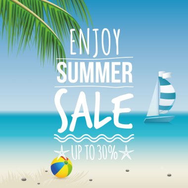 yaz indirimi etiketi