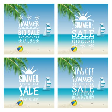 Yaz satış etiketleri