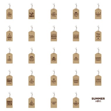 Yaz satış etiketleri