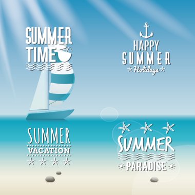 yaz tatil etiketleri