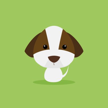 Cute karikatür köpek