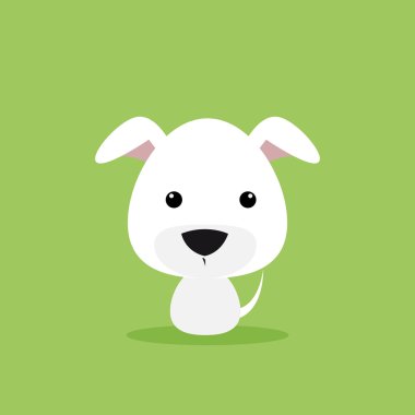 Cute karikatür köpek