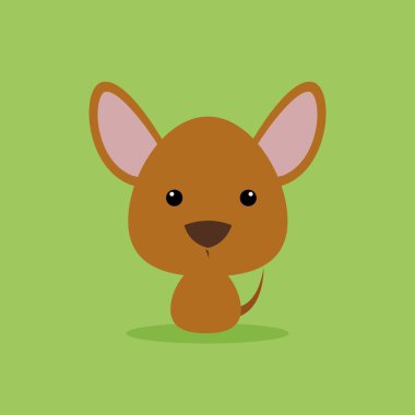 Cute karikatür köpek