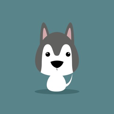 Cute karikatür köpek