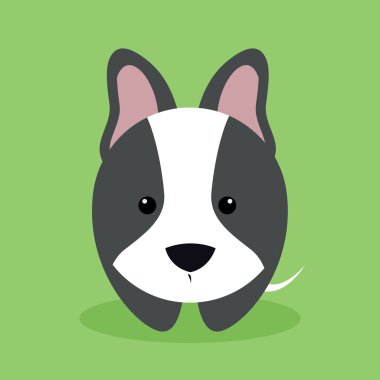 Cute karikatür köpek