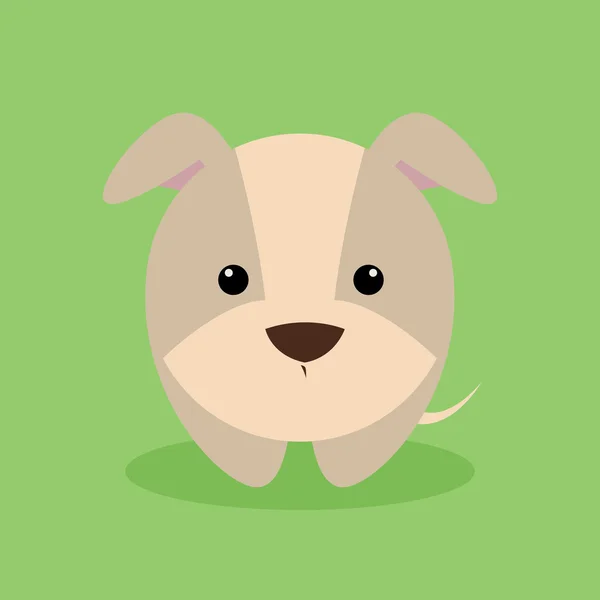 Cute cartoon hond — Stockvector