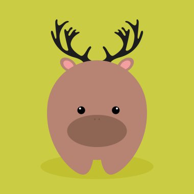 Sevimli çizgi film deeer