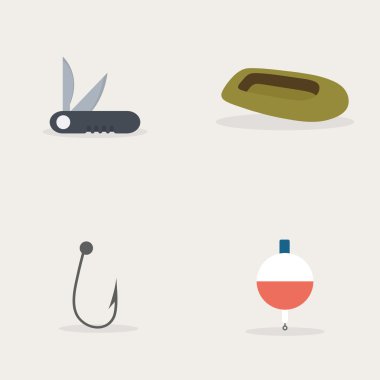 Soyut Balık tutma nesnesi