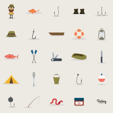 Soyut Balık tutma nesnesi