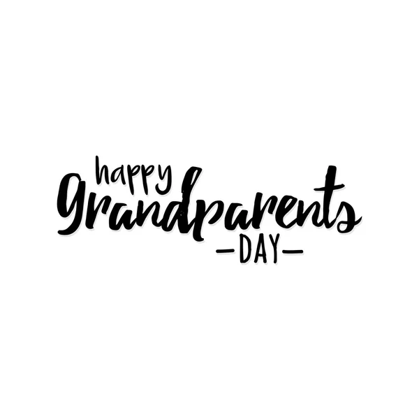 Büyükbaba ve Büyükanneler günü arka plan — Stok Vektör