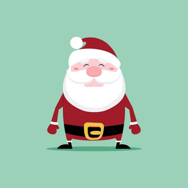 Schattig santa claus — Stockvector