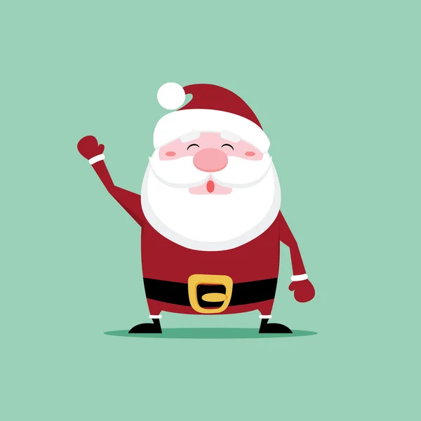 Sevimli Noel Baba — Stok Vektör