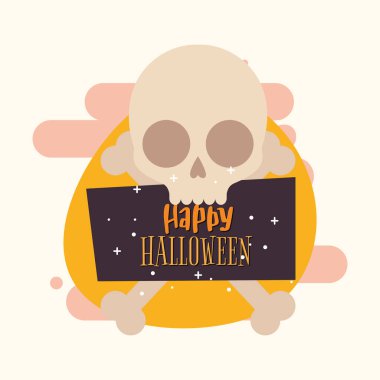 Mutlu Cadılar Bayramı Kartı