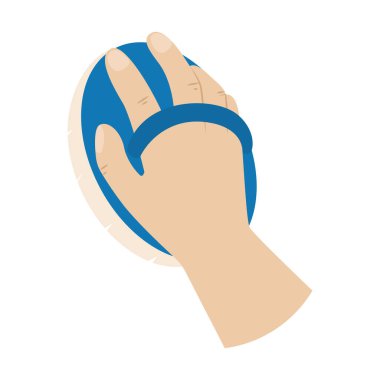 İzole edilmiş çamaşır duvarı.